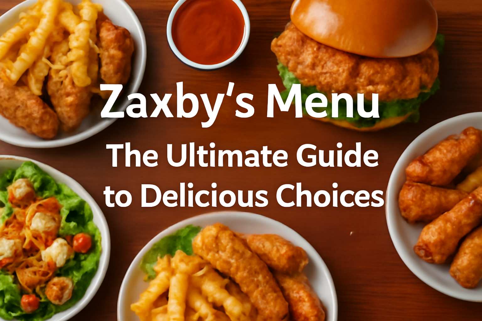 Zaxbys Menu The Ultimate Guide to Delicious Choices