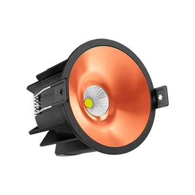 Polycab Gliss Deco COB Downlight (black Hsg & Rg Refltr)