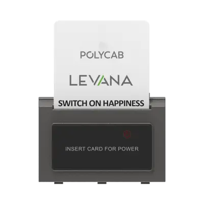 Polycab Levana Key Card Electronic Switch