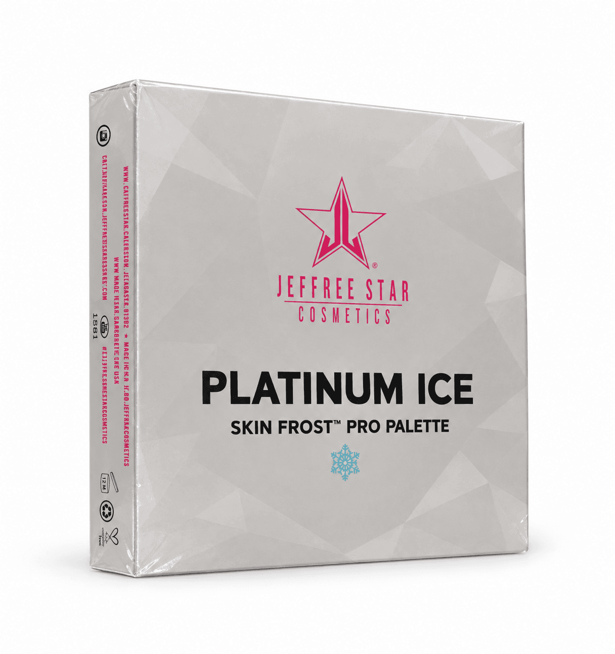  Jeffree Star Cosmetics Platinum Ice Skin Frost Pro Palette