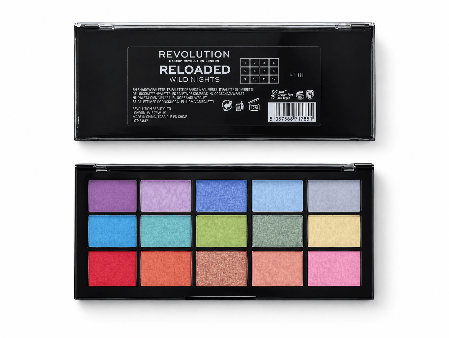 REVOLUTION Makeup Revolution Reloaded Wild Nights