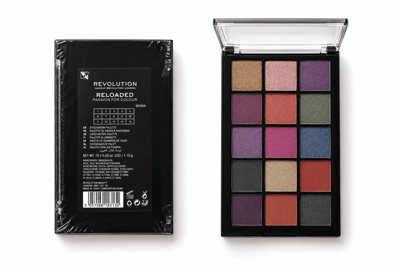 REVOLUTION Makeup Revolution Reloaded Passion For Colour