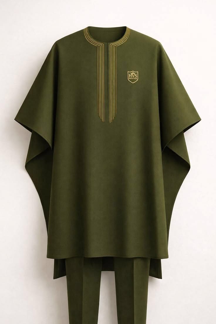 Mint Green Alabama Style Agbada