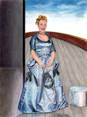 retrato al pastel, adultos, señoras, Cuerpo entero, PROYECTOS ESPECIALES, Grandes retratos, Regalos para Mujer