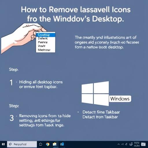 Как навести порядок на рабочем столе Windows: удаление и настройка значков