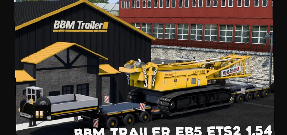 МОД BBM Trailer EB5 v3.4.2 ДЛЯ EURO TRUCK SIMULATOR 2