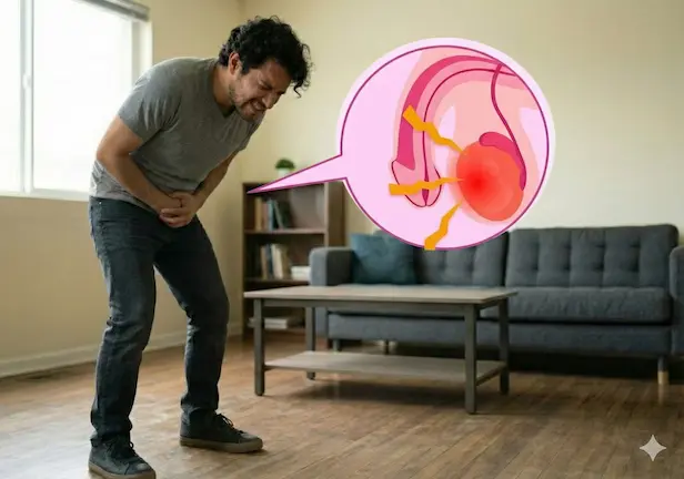 Inflamación testicular y dolor en Orquiepididimitis