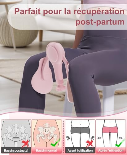 Vue 4 de Elastique Musculation Fessier Appareil
