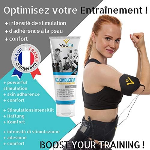 Vue 2 de Veofit Gel Conducteur Electrostimulateur