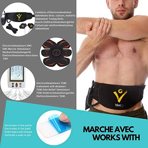 Vue 3 de Veofit Gel Conducteur Electrostimulateur