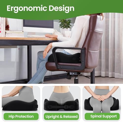 Vue 2 de Benazcap Coussin Coccyx Chaise