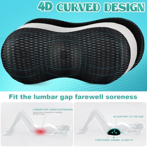 Vue 4 de Coussin Lombaire Ergonomique Soutien