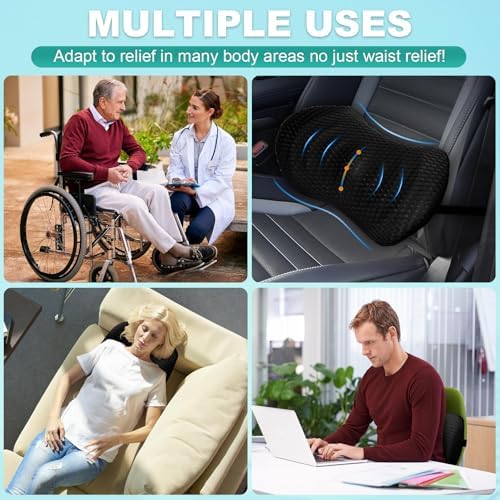 Vue 7 de Coussin Lombaire Ergonomique Soutien