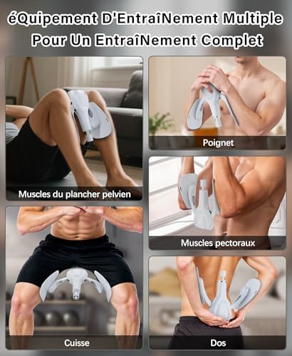 Vue 3 de Appareil Musculation Fessier Femme