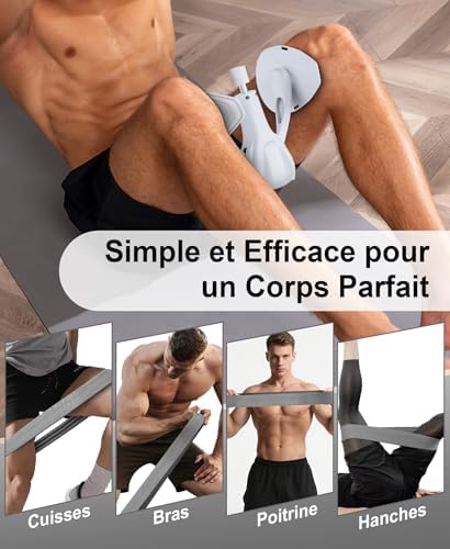 Vue 6 de Appareil Musculation Fessier Femme