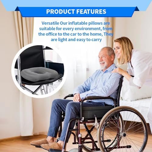 Vue 4 de Inflatoast Coussin Bureau Coccyx