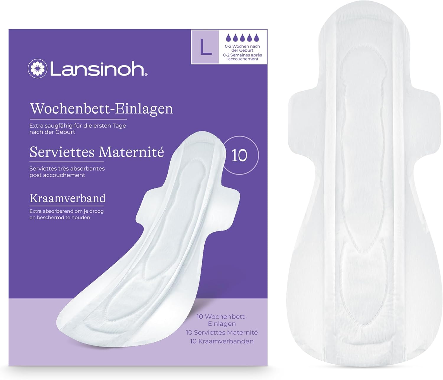 Lansinoh Serviettes Maternite