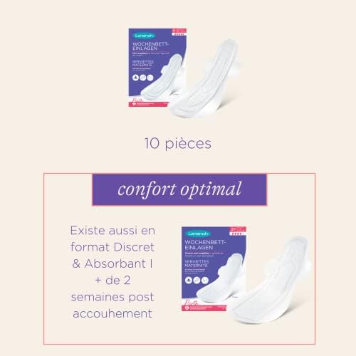 Vue 4 de Lansinoh Serviettes Maternite