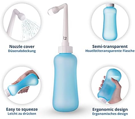 Vue 4 de Bouteille Perineale Bidet
