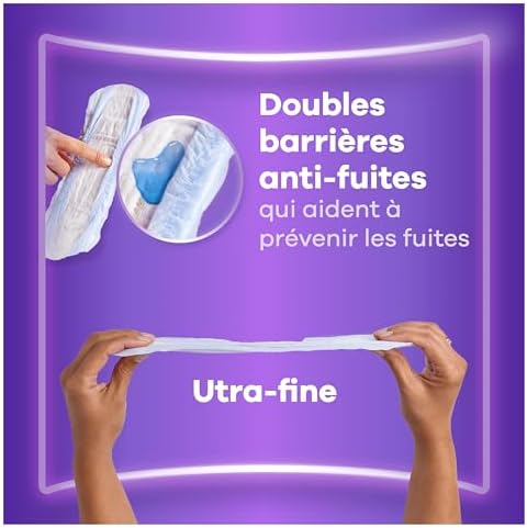 Vue 3 de Always Discreet Serviettes Pour