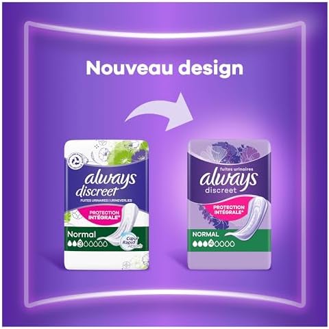 Vue 5 de Always Discreet Serviettes Pour