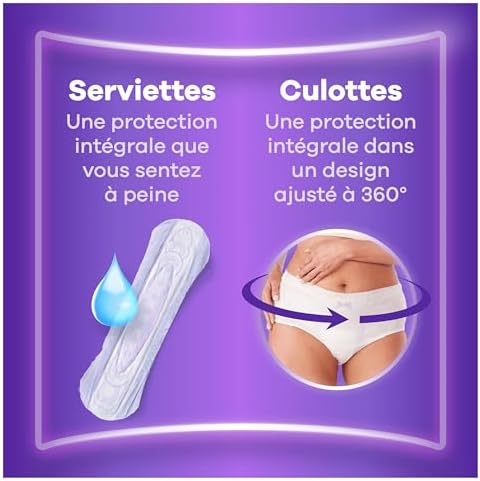 Vue 6 de Always Discreet Serviettes Pour