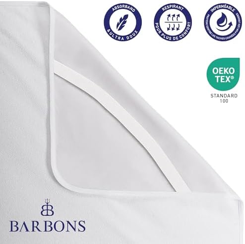 Vue 2 de Barbons Protege Matelas Impermeable