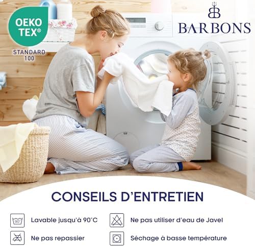 Vue 6 de Barbons Protege Matelas Impermeable