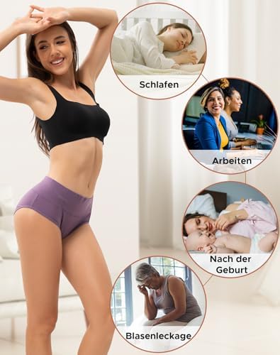 Vue 5 de Innersy Culotte Menstruelle Flux