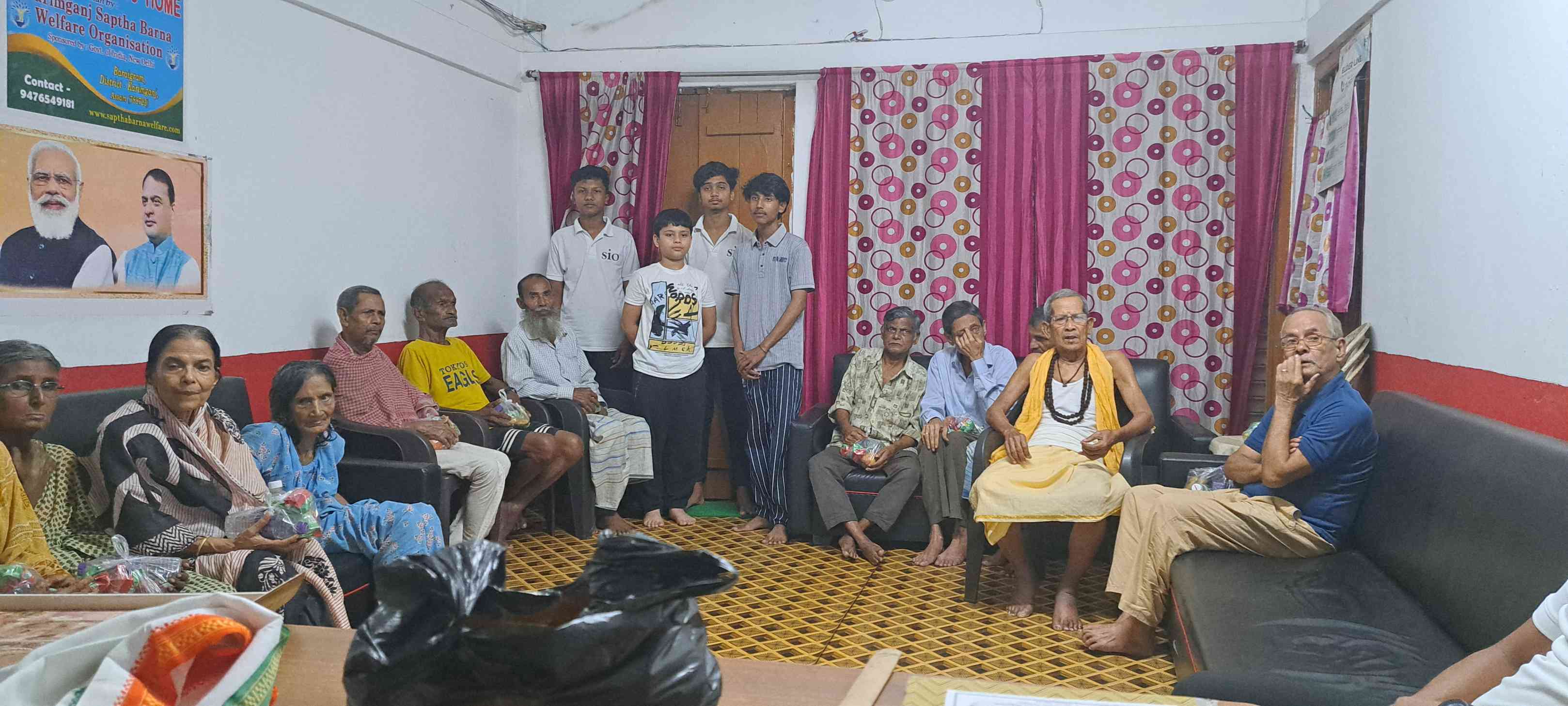 Visit to Old Age Home