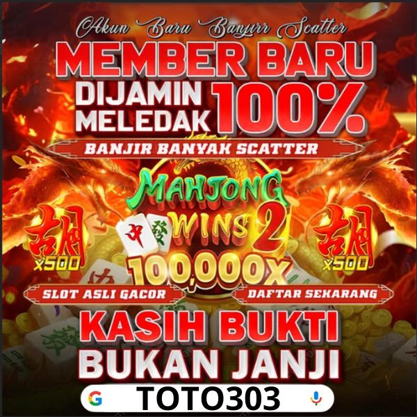 TOTO303 🔥 Adalah Bandar Sultan Slot Gacor & Toto Togel JP Pasti Bayar image 1