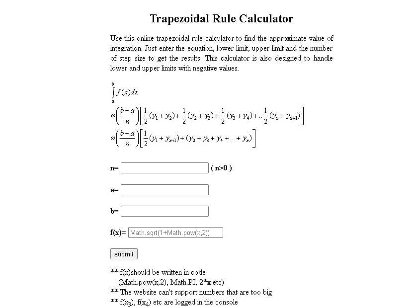Online Calculator image