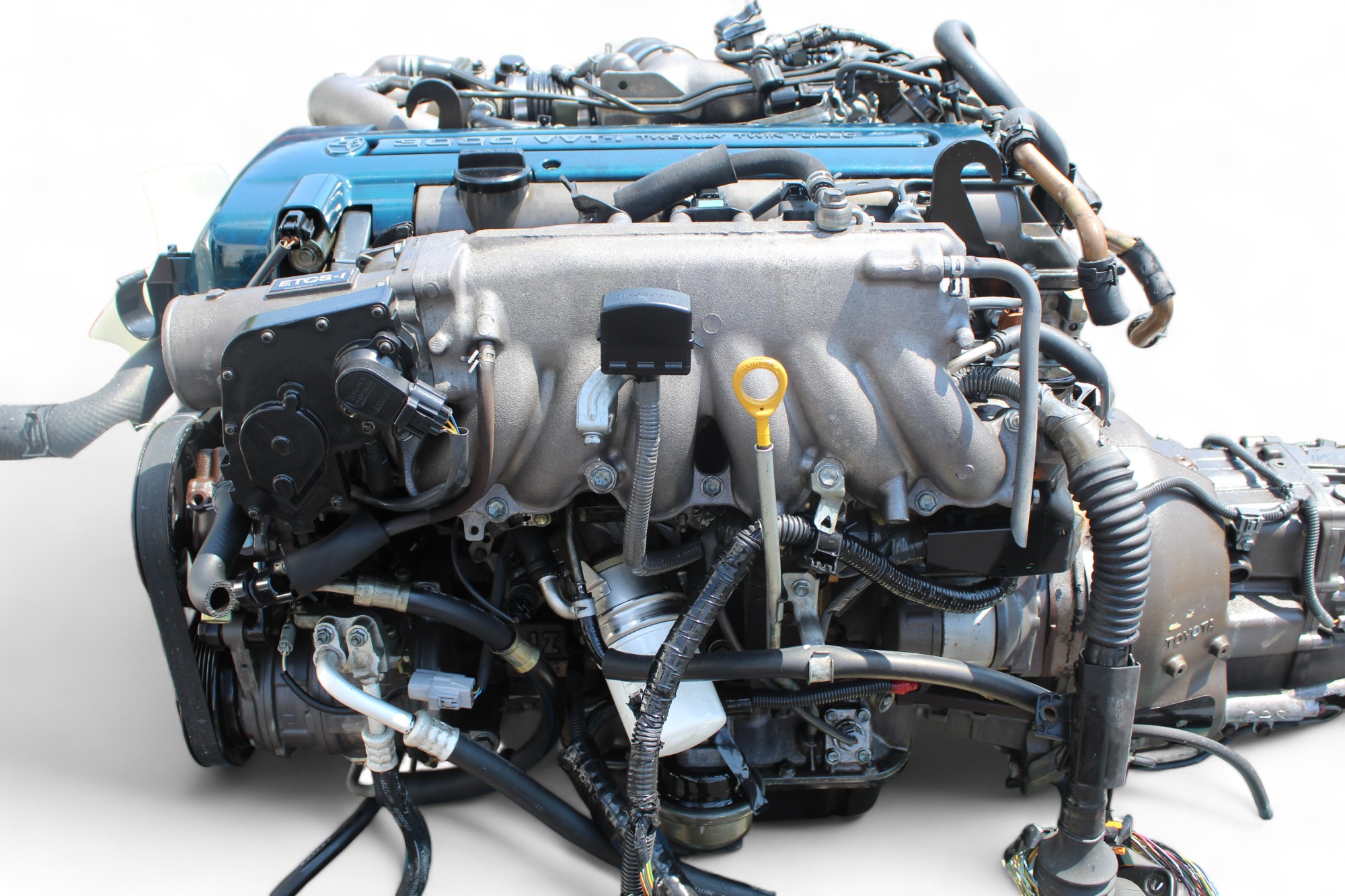 Toyota Supra Twin Turbo VVTI Engine 6-Speed Transmission with Loom &amp; ECU – 2JZGTE 2JZ 0706942