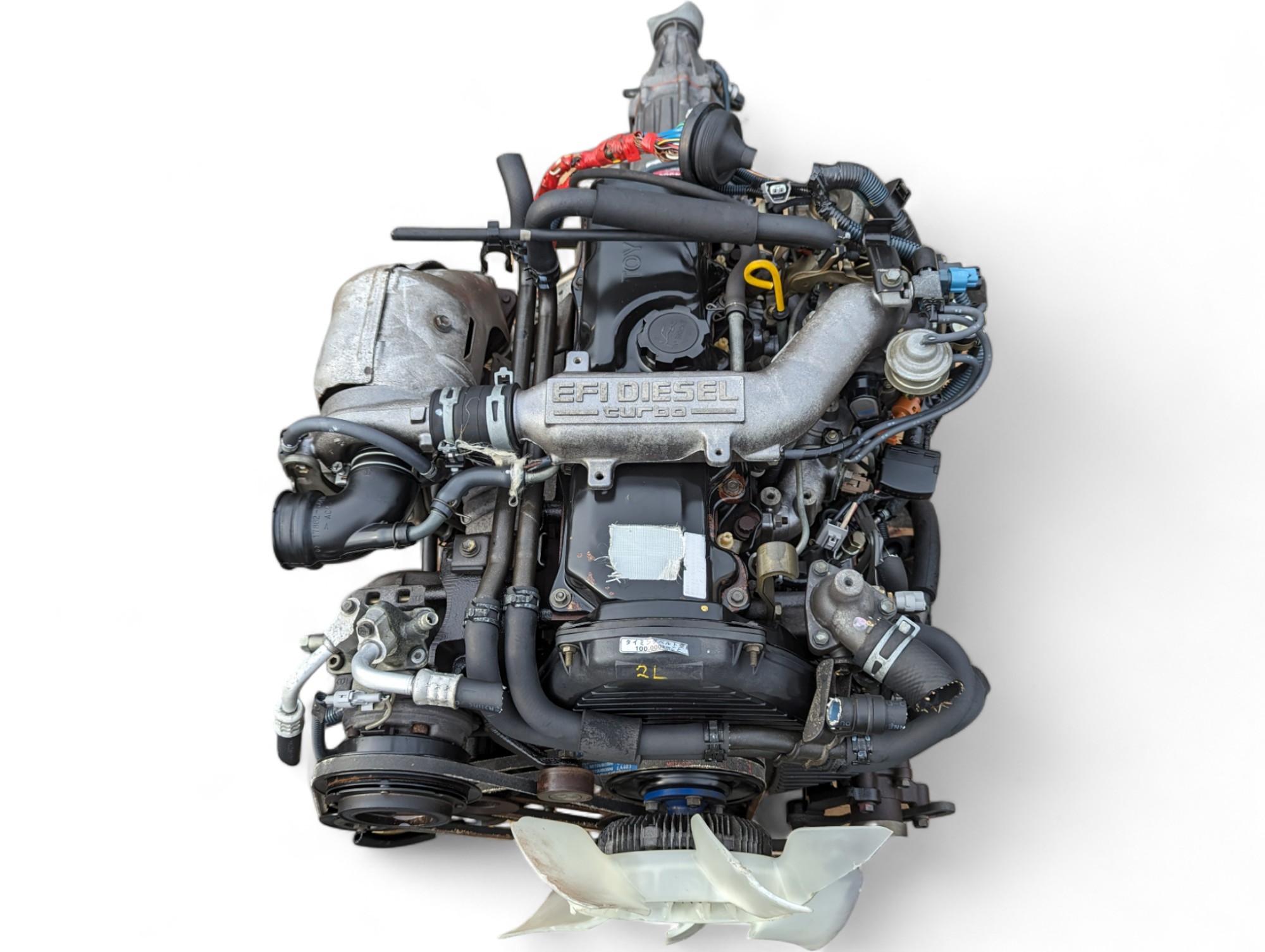 Toyota Crown Comfort LXS11 2.4L Turbo Diesel Engine &amp; Transmission – 2LTE 453730