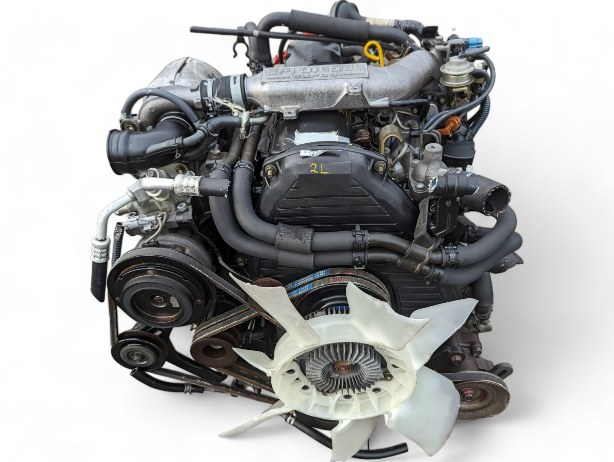 Toyota Crown Comfort LXS11 2.4L Turbo Diesel Engine &amp; Transmission – 2LTE 453730