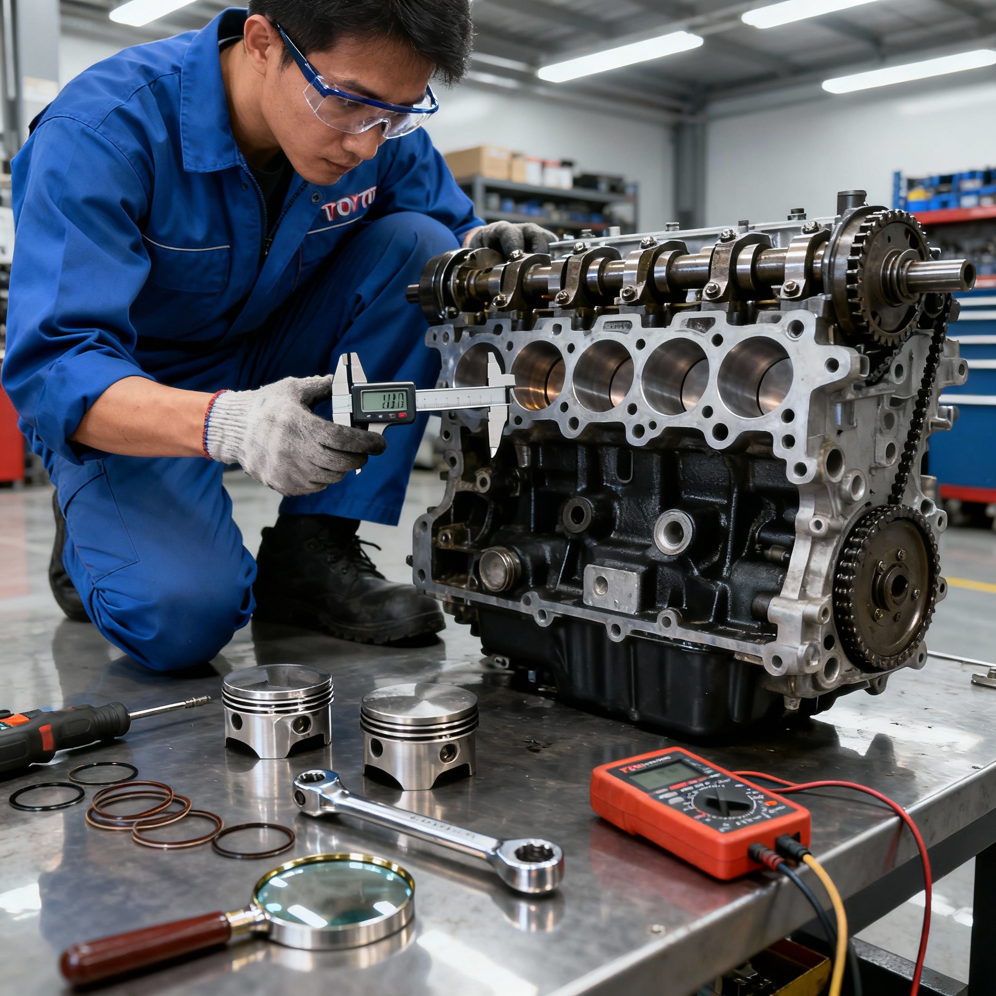 How to Avoid Buying a Damaged Used Toyota Engine