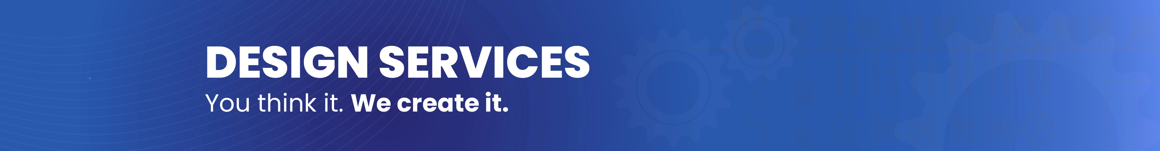 Design Services Banner