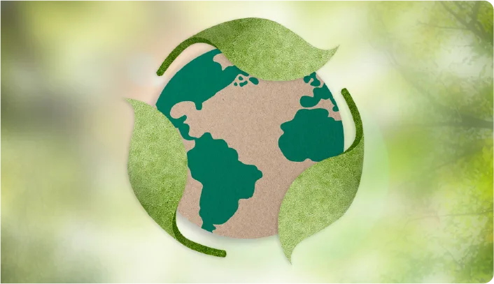 Eco-Friendly Earth Banner