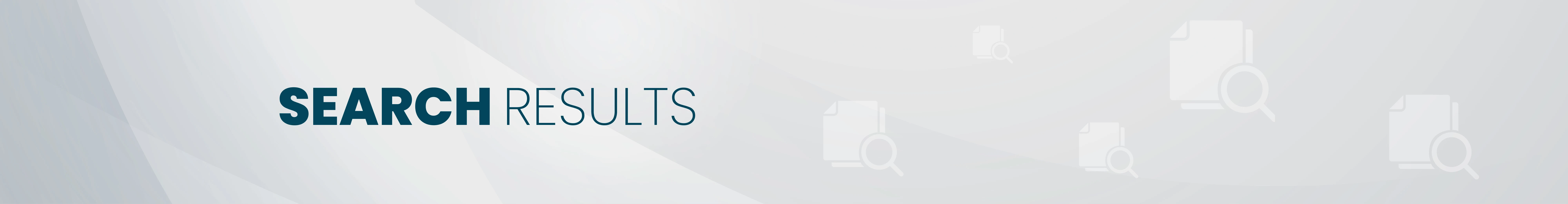 Search Results Banner