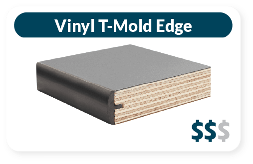 Vinyl T-Mold Edge
