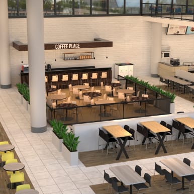 Check out the Cafeteria
