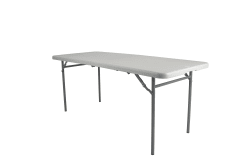 Check out the Plastic Fold In Half Tables