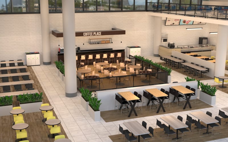 Check out the Cafeteria