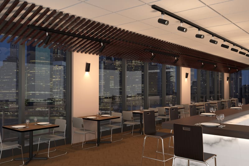 Check out the Restaurant