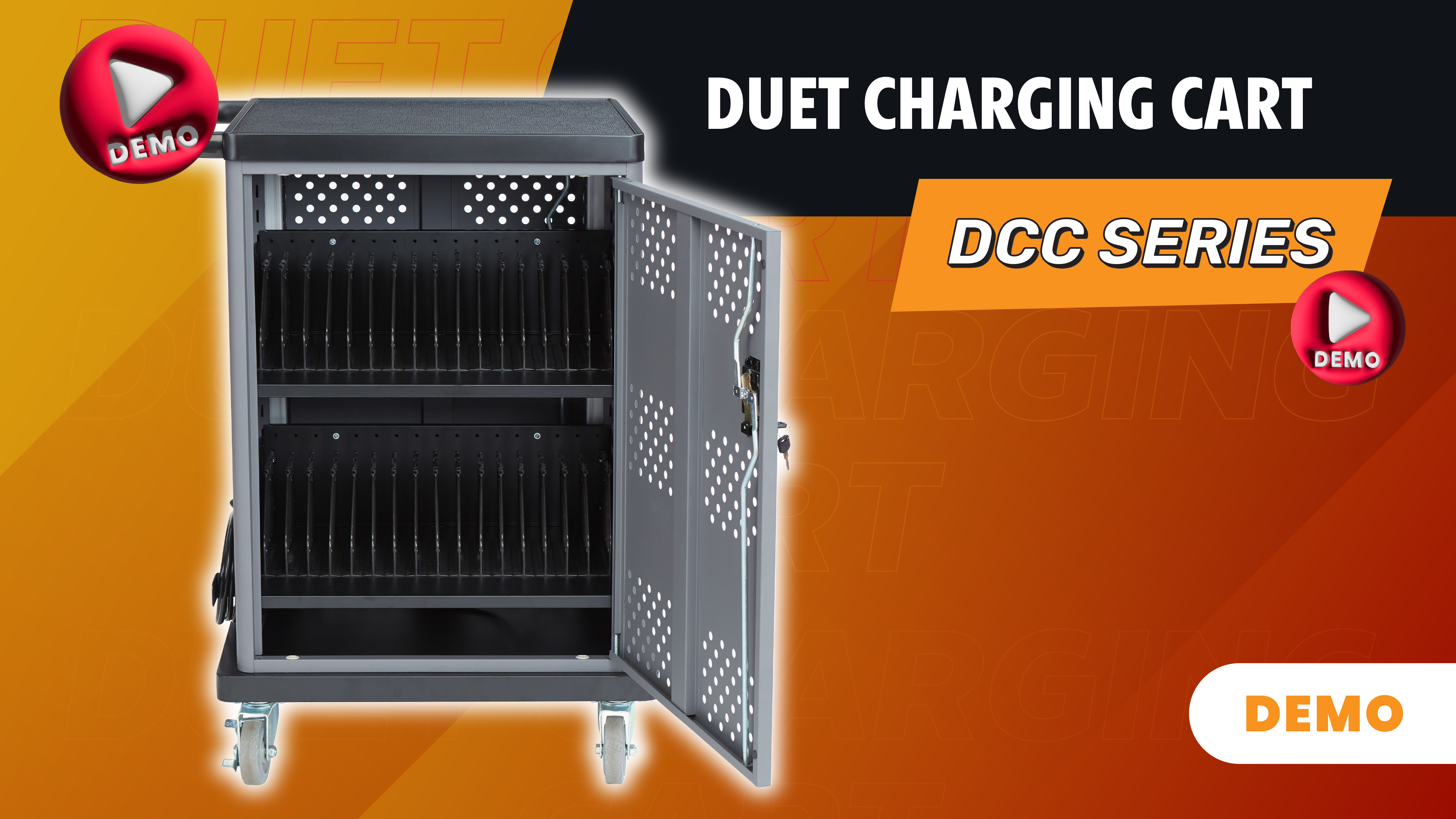 Duet Charging Cart from Oklahoma Sound