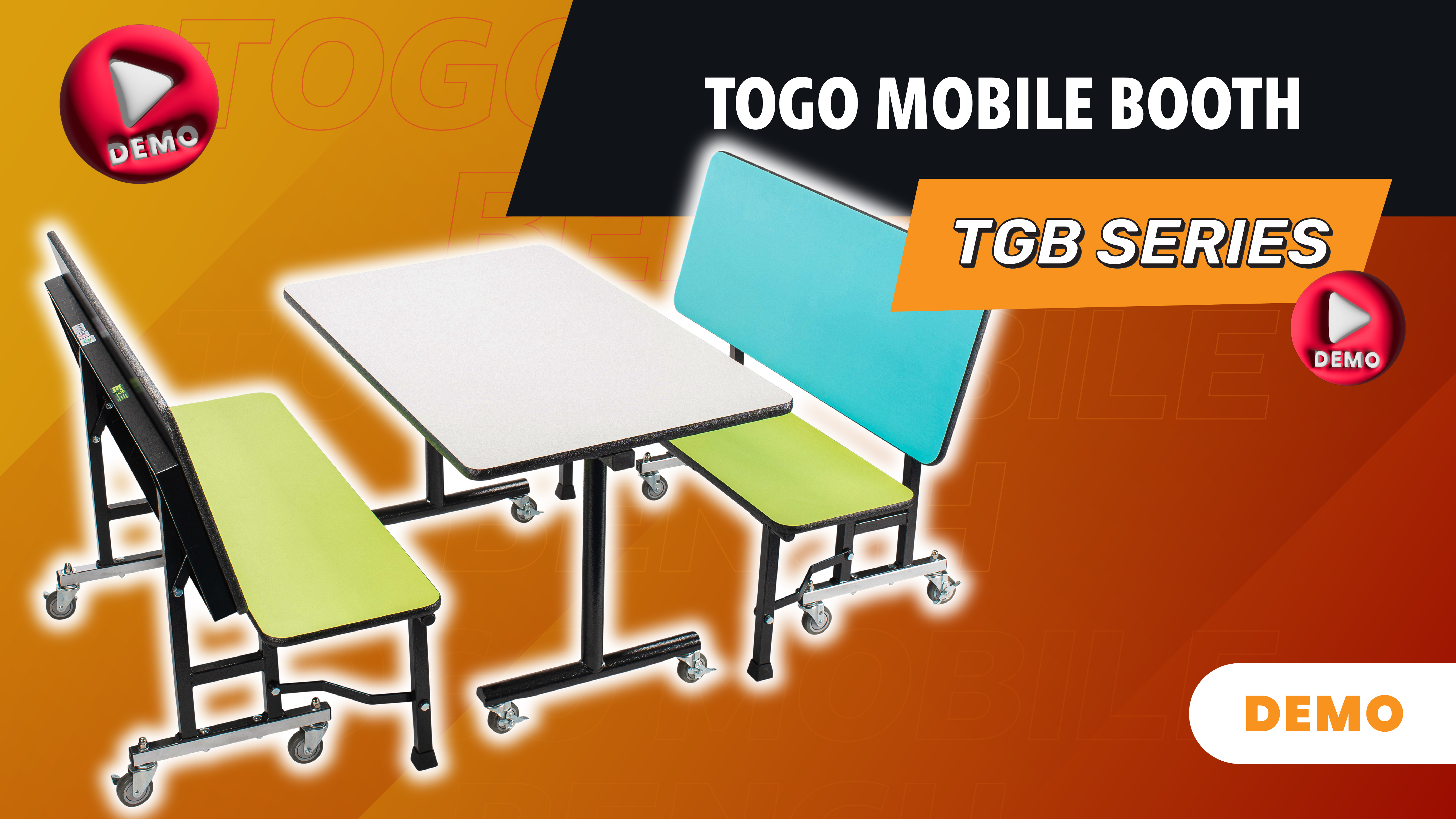 ToGo Booth Oversized Back and Seat