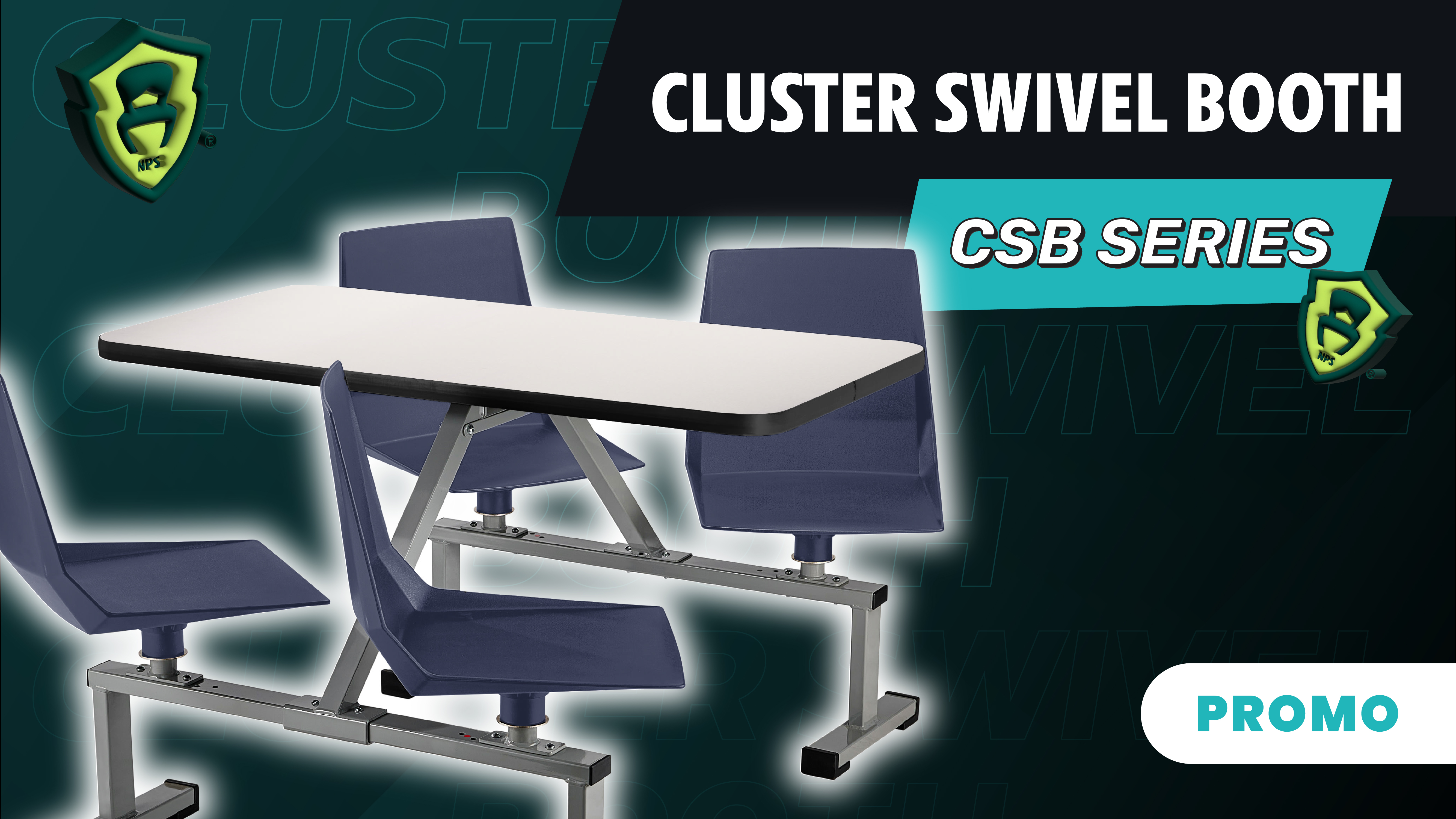 Cluster Swivel Booth Video
