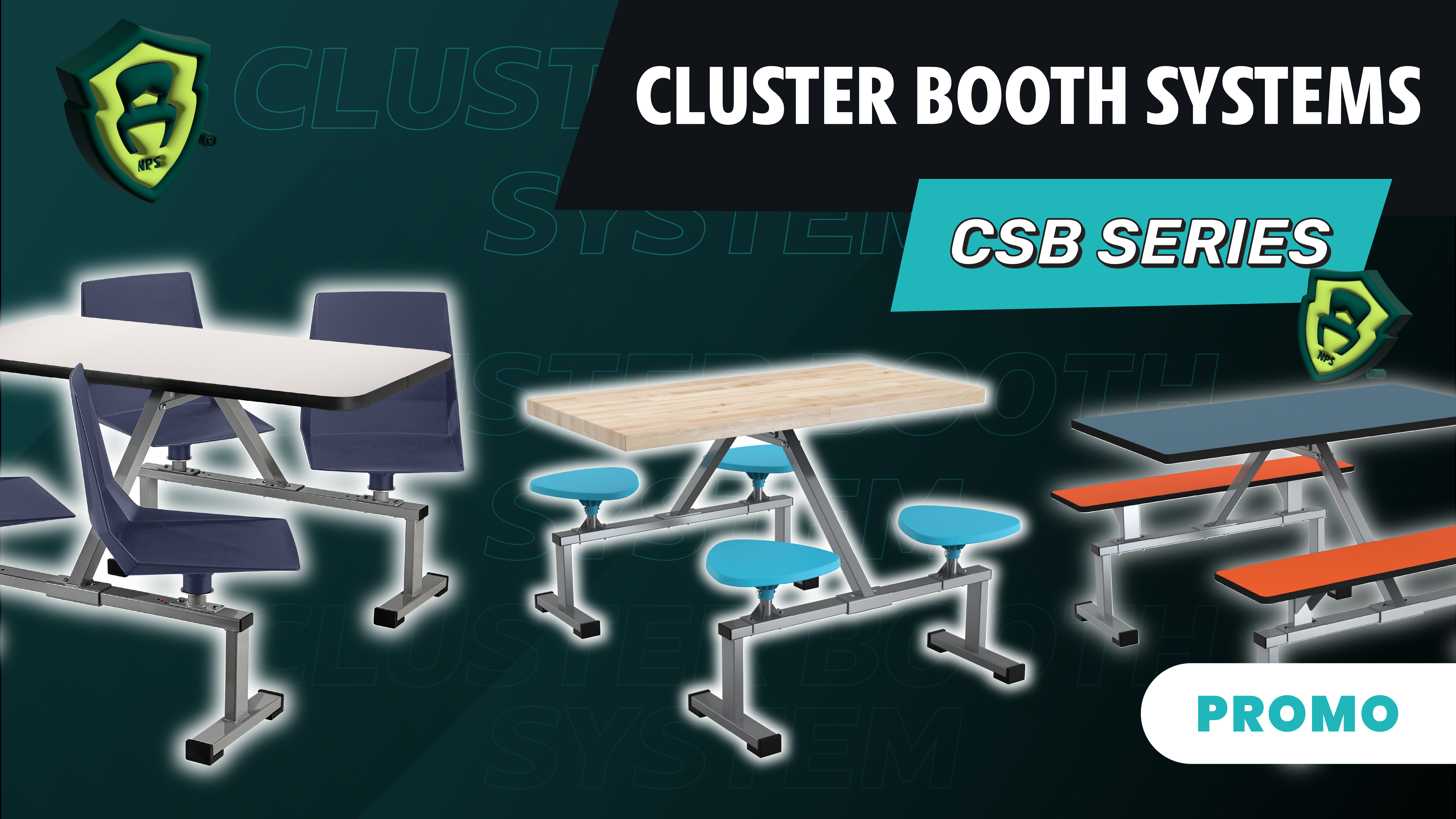Cluster Swivel Booth