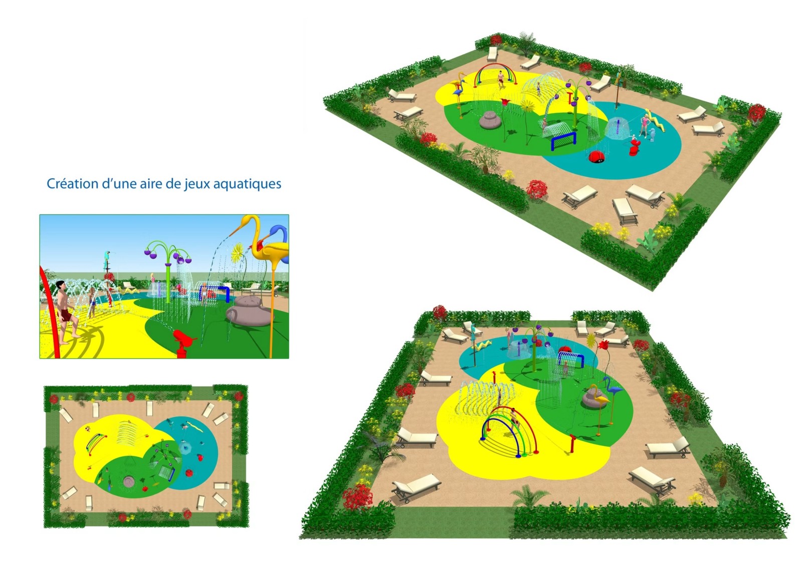 AIRES DE JEUX AQUATIQUES