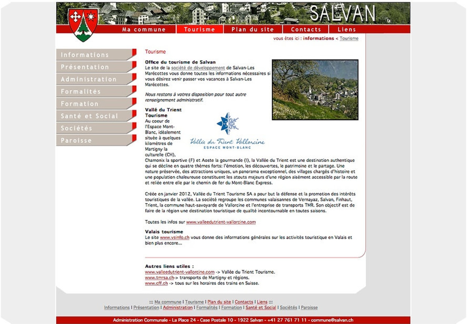 ADMINISTRATION COMMUNALE